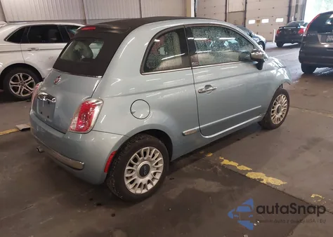 2015 Fiat 500C Lounge from USA, damaged, VIN 3C3CFFER7FT690500